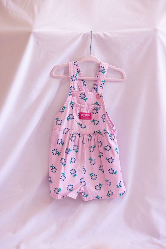 Oshkosh floral shortalls 4