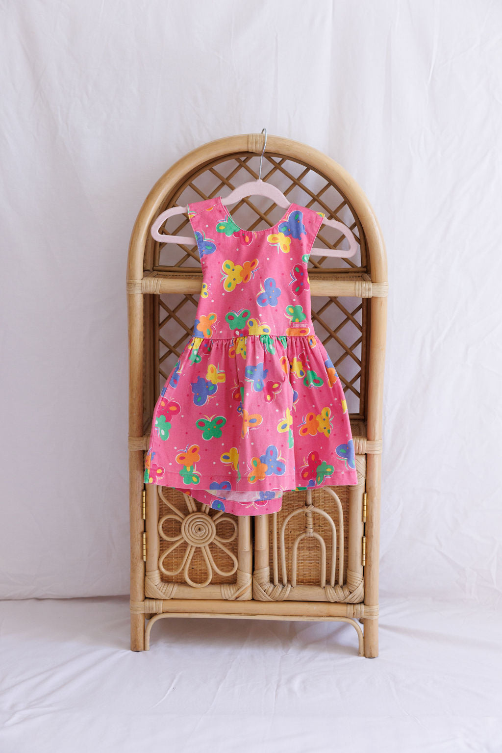 Oshkosh Pink Butterfly Dress 2T